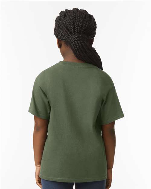 Gildan 64000B Youth Softstyle? T-Shirt - Back view