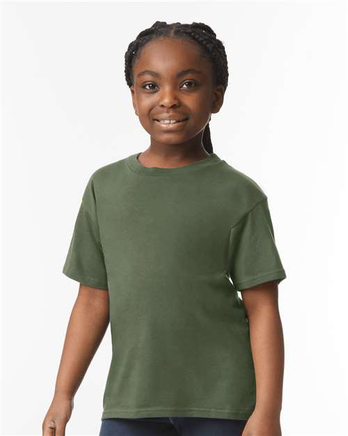 Gildan 64000B Youth Softstyle? T-Shirt - Front view