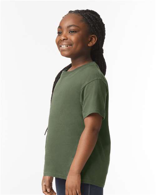 Gildan 64000B Youth Softstyle? T-Shirt - Side view