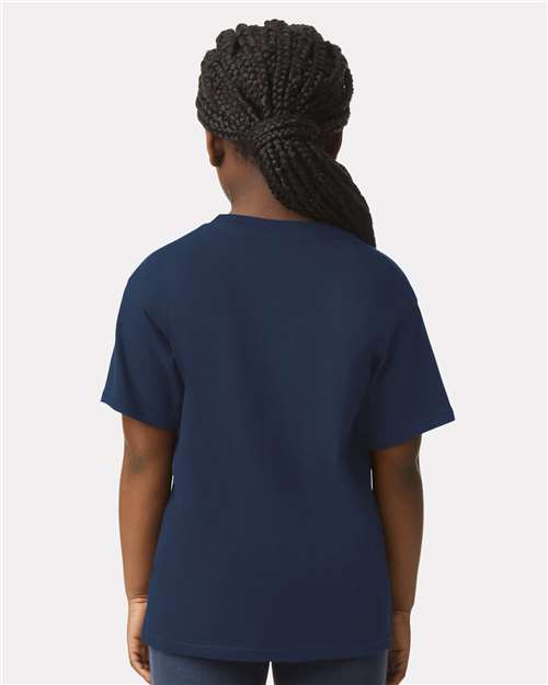 Gildan 64000B Youth Softstyle? T-Shirt - Back view
