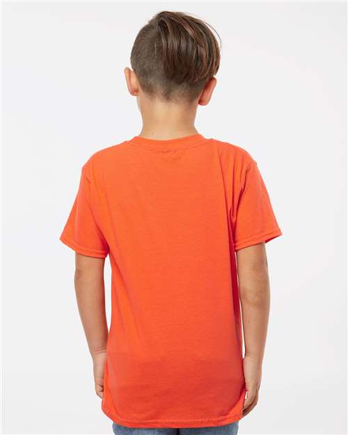Gildan 64000B Youth Softstyle? T-Shirt - Back view