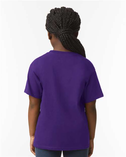 Gildan 64000B Youth Softstyle? T-Shirt - Back view