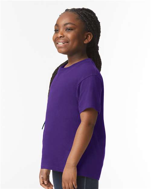 Gildan 64000B Youth Softstyle? T-Shirt - Side view