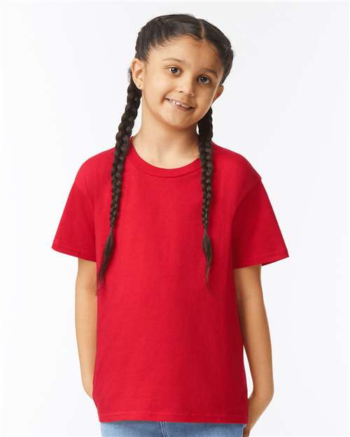 Gildan 64000B Youth Softstyle? T-Shirt - Front view