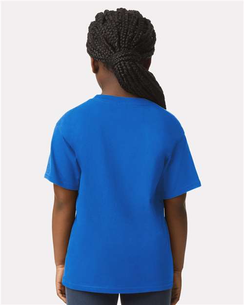 Gildan 64000B Youth Softstyle? T-Shirt - Back view