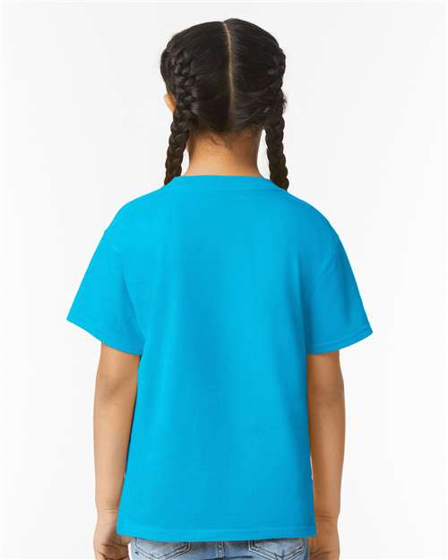 Gildan 64000B Youth Softstyle? T-Shirt - Back view