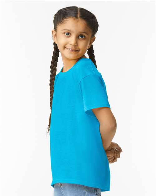 Gildan 64000B Youth Softstyle? T-Shirt - Side view