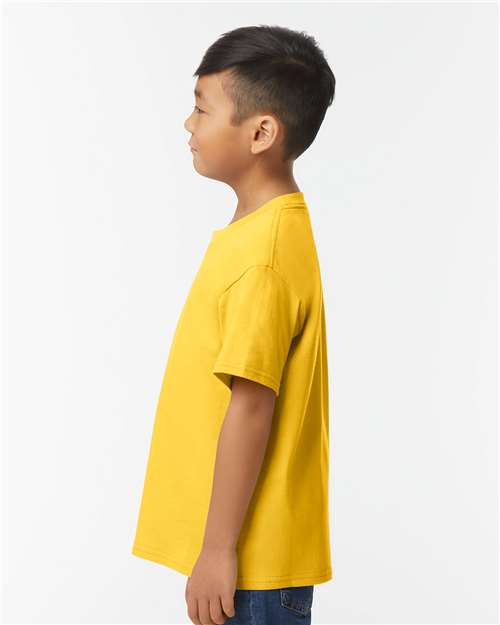 Gildan 65000B Youth Softstyle? Midweight T-Shirt - Side view