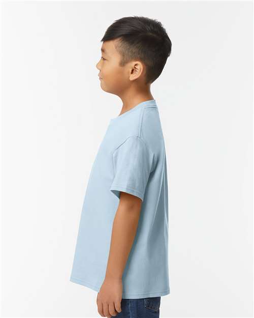 Gildan 65000B Youth Softstyle? Midweight T-Shirt - Side view
