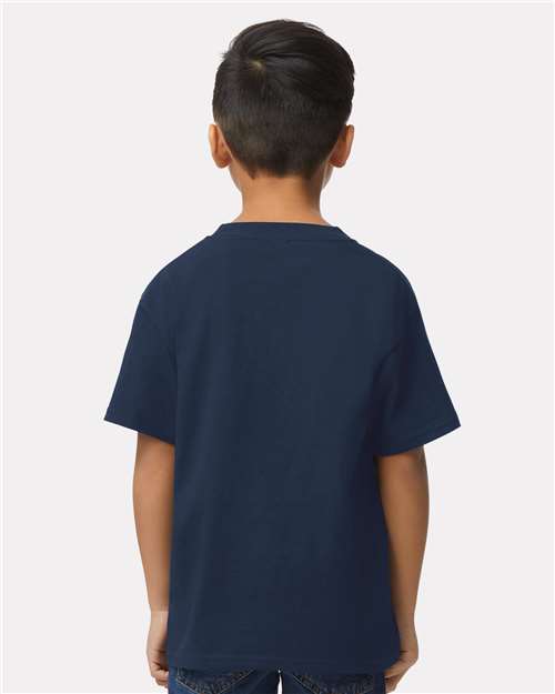 Gildan 65000B Youth Softstyle? Midweight T-Shirt - Back view