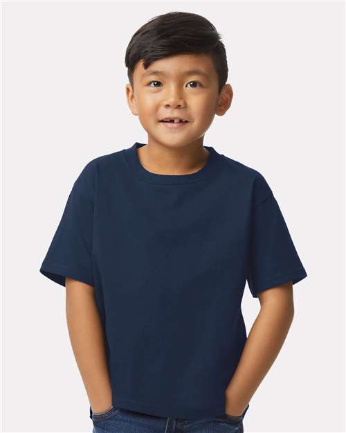 Gildan 65000B Youth Softstyle? Midweight T-Shirt - Front view