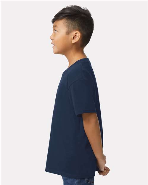 Gildan 65000B Youth Softstyle? Midweight T-Shirt - Side view