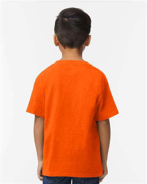 Gildan 65000B Youth Softstyle? Midweight T-Shirt - Back view