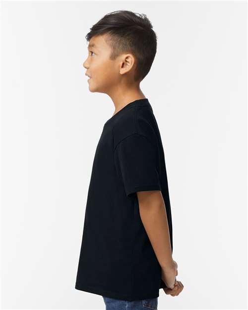 Gildan 65000B Youth Softstyle? Midweight T-Shirt - Side view