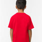 Gildan 65000B Youth Softstyle? Midweight T-Shirt - Back view