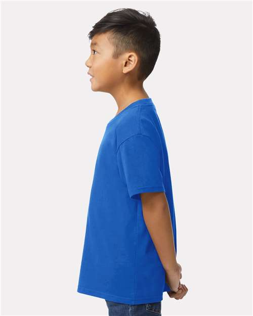 Gildan 65000B Youth Softstyle? Midweight T-Shirt - Side view