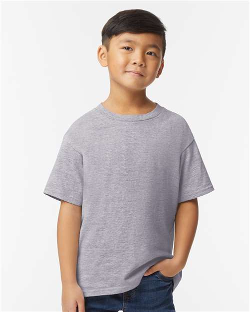 Gildan 65000B Youth Softstyle? Midweight T-Shirt - Front view