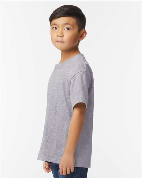 Gildan 65000B Youth Softstyle? Midweight T-Shirt - Side view