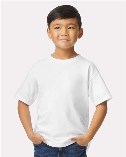 Gildan 65000B Youth Softstyle? Midweight T-Shirt - Front view