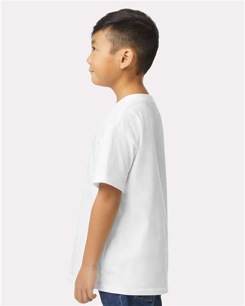 Gildan 65000B Youth Softstyle? Midweight T-Shirt - Side view