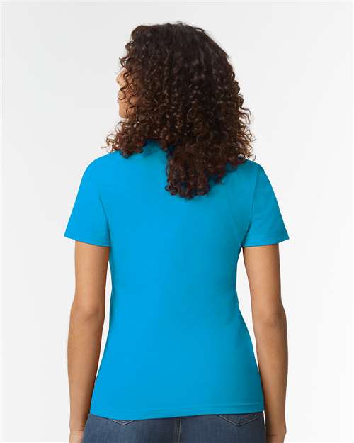 Gildan 65000L Women's Softstyle? Midweight T-Shirt - Back view