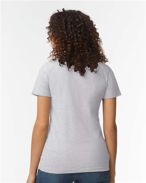 Gildan 65000L Women's Softstyle? Midweight T-Shirt - Back view