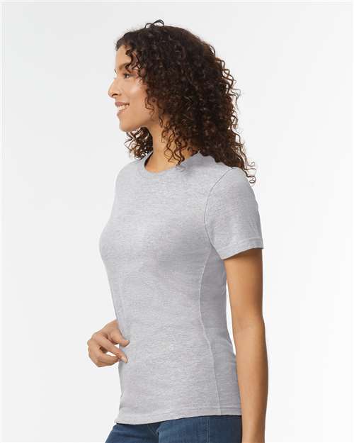 Gildan 65000L Women's Softstyle? Midweight T-Shirt - Side view