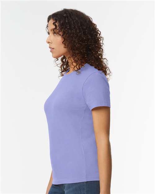 Gildan 65000L Women's Softstyle? Midweight T-Shirt - Side view