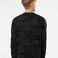 Independent Trading Co. SS3000 Unisex Midweight Crewneck Sweatshirt - Back view
