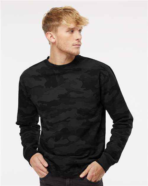 Independent Trading Co. SS3000 Unisex Midweight Crewneck Sweatshirt - Front view