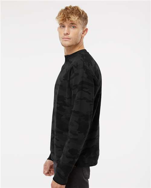 Independent Trading Co. SS3000 Unisex Midweight Crewneck Sweatshirt - Side view