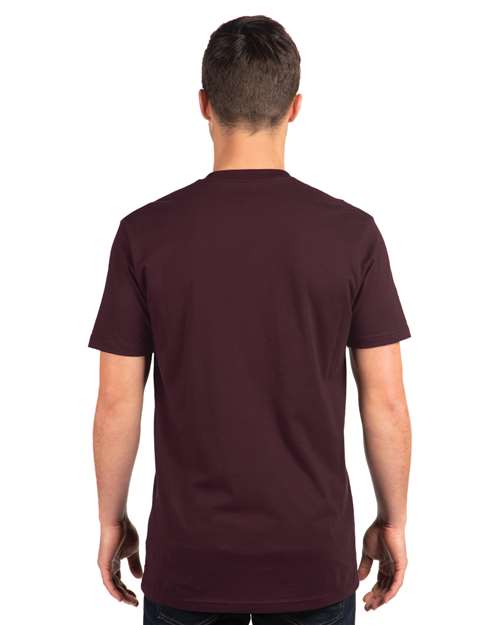 Next Level 3600 Unisex Cotton Tee - Back view