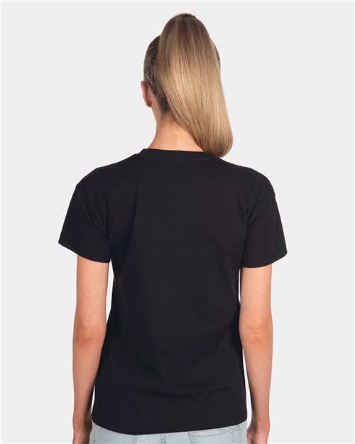 Next Level 3910 Women's Cotton Relaxed Tee - Back view