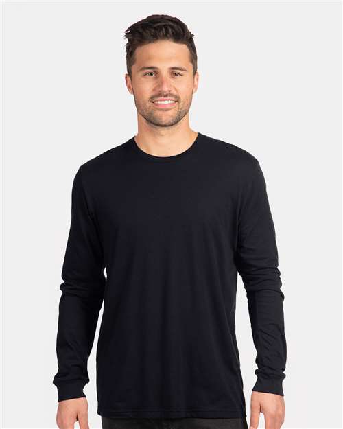Next Level 6211 Unisex CVC Long Sleeve Tee - Front view