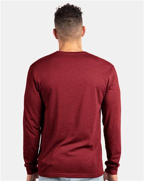 Next Level 6211 Unisex CVC Long Sleeve Tee - Back view