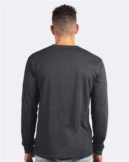 Next Level 6211 Unisex CVC Long Sleeve Tee - Back view