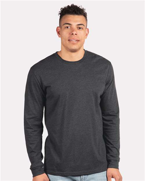Next Level 6211 Unisex CVC Long Sleeve Tee - Front view