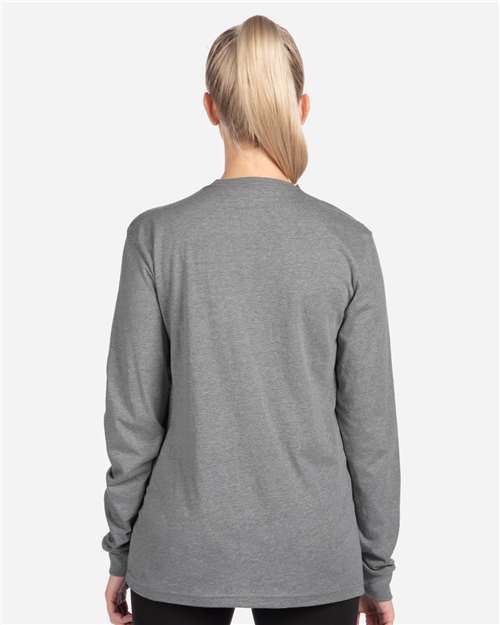Next Level 6211 Unisex CVC Long Sleeve Tee - Back view