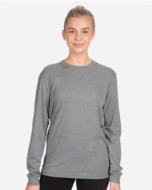 Next Level 6211 Unisex CVC Long Sleeve Tee - Front view