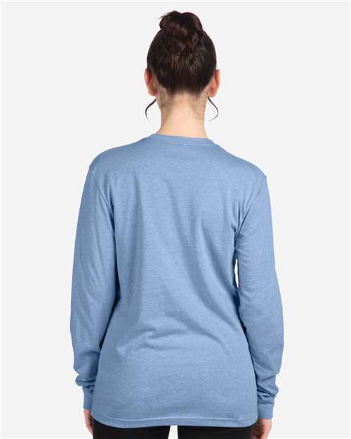 Next Level 6211 Unisex CVC Long Sleeve Tee - Back view