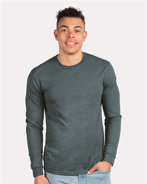 Next Level 6211 Unisex CVC Long Sleeve Tee - Front view
