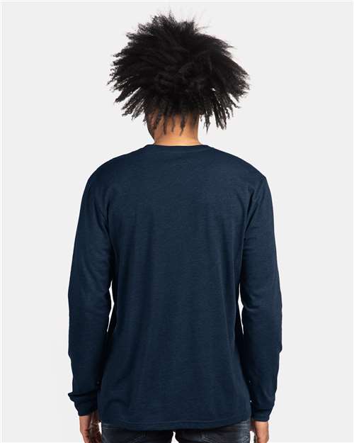 Next Level 6211 Unisex CVC Long Sleeve Tee - Back view
