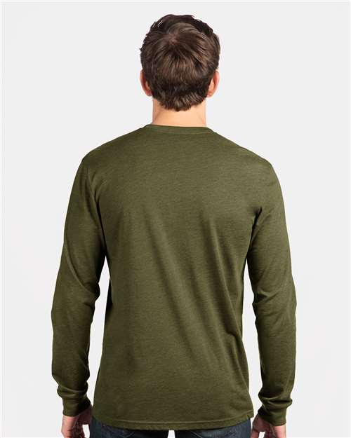 Next Level 6211 Unisex CVC Long Sleeve Tee - Back view