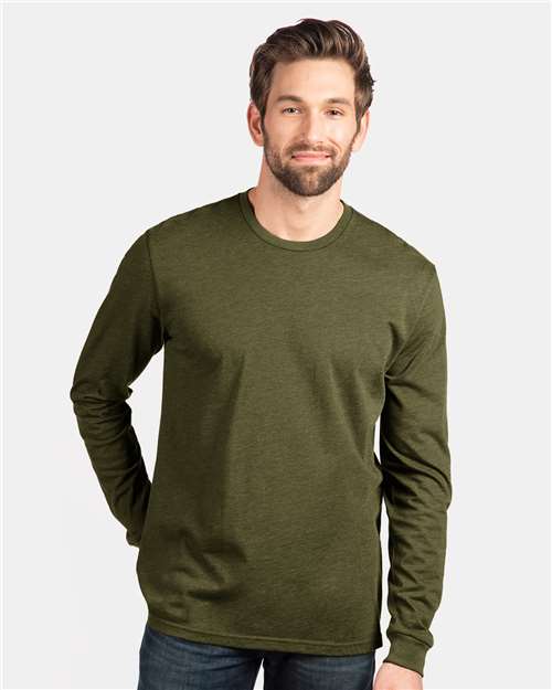 Next Level 6211 Unisex CVC Long Sleeve Tee - Front view