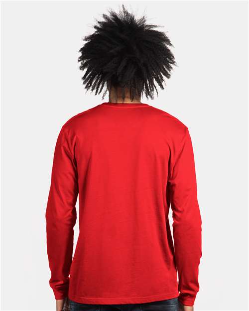 Next Level 6211 Unisex CVC Long Sleeve Tee - Back view