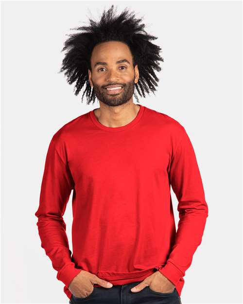 Next Level 6211 Unisex CVC Long Sleeve Tee - Front view