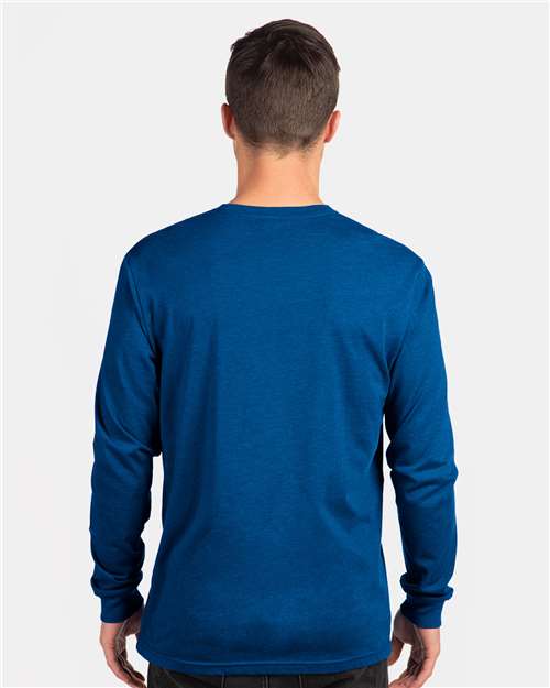 Next Level 6211 Unisex CVC Long Sleeve Tee - Back view