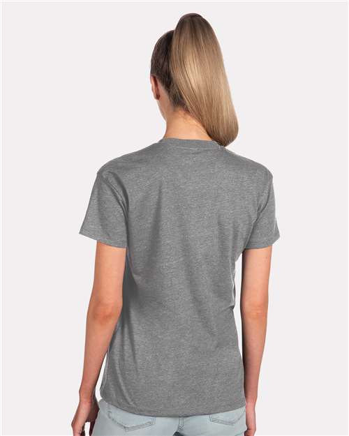 Next Level 6600 Women's CVC Relaxed Tee - Back view