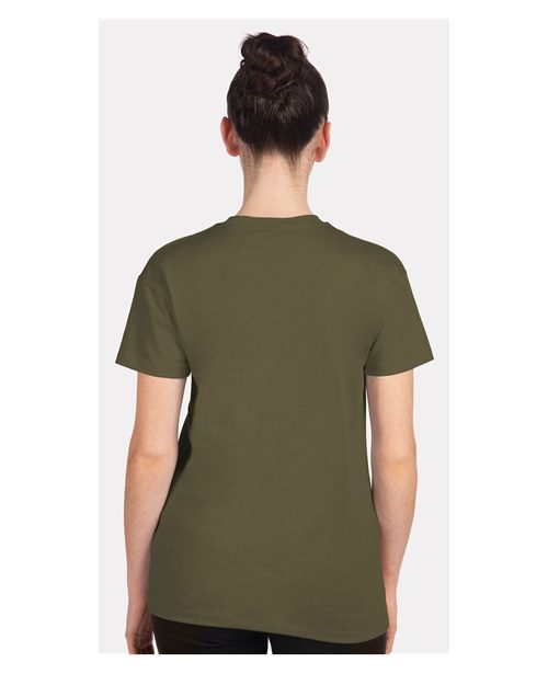 Next Level 6600 Women's CVC Relaxed Tee - Back view