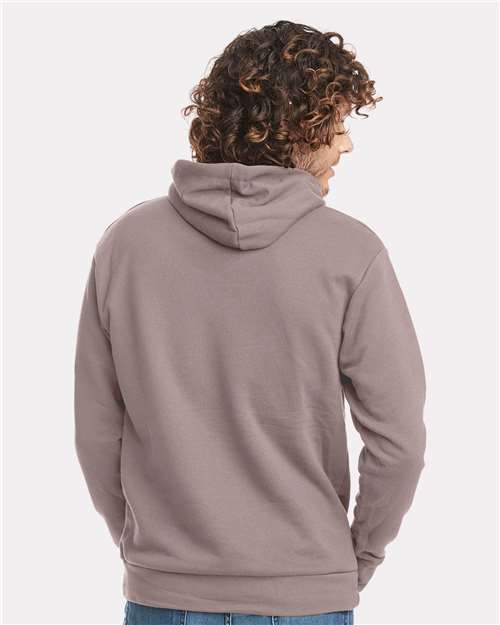Next Level 9303 Unisex Santa Barbara Hoodie Sweatshirt - Back view